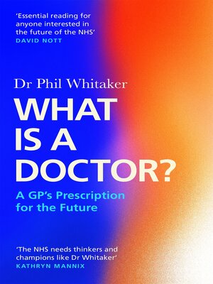 cover image of What Is a Doctor?